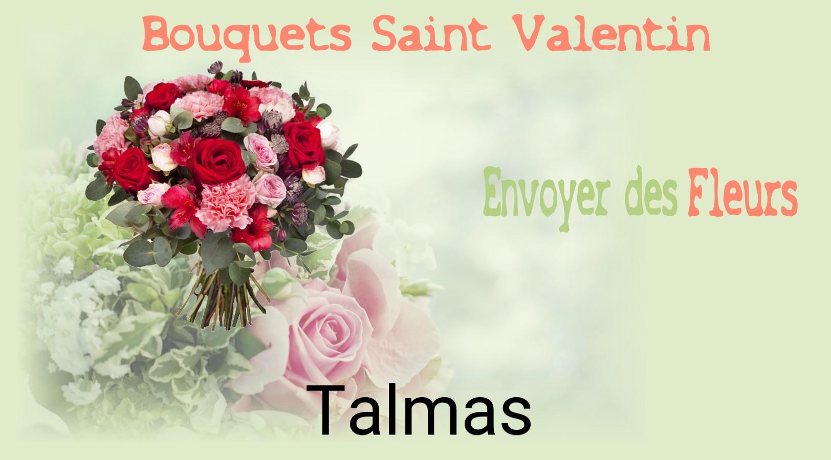 Roses de Saint-Valentin livrées à Talmas